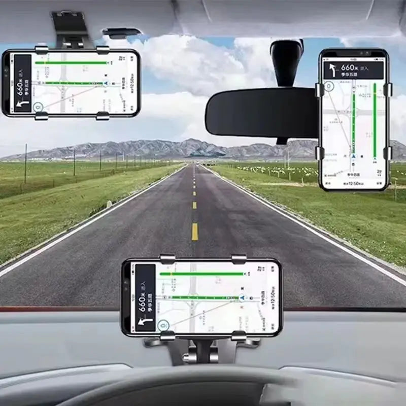Universal Car Phone Holder Stand Dashboard Car Clip Mount GPS Bracket Car Mobile Phone Support in Car For iPhone Xiaomi Samsung