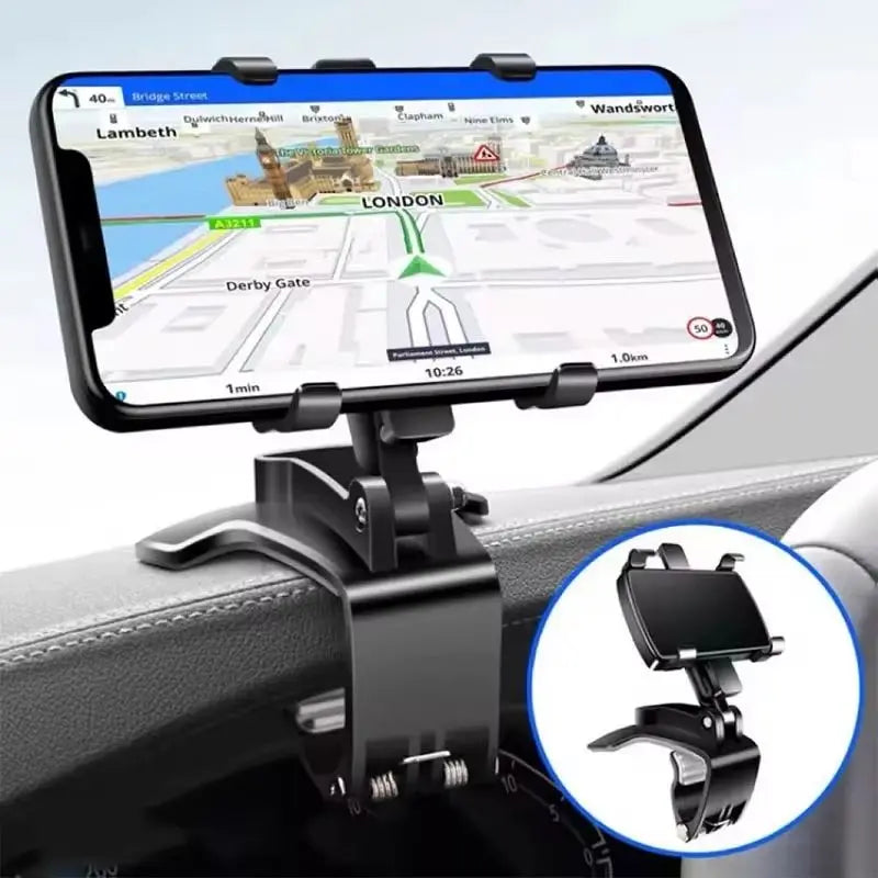 Universal Car Phone Holder Stand Dashboard Car Clip Mount GPS Bracket Car Mobile Phone Support in Car For iPhone Xiaomi Samsung