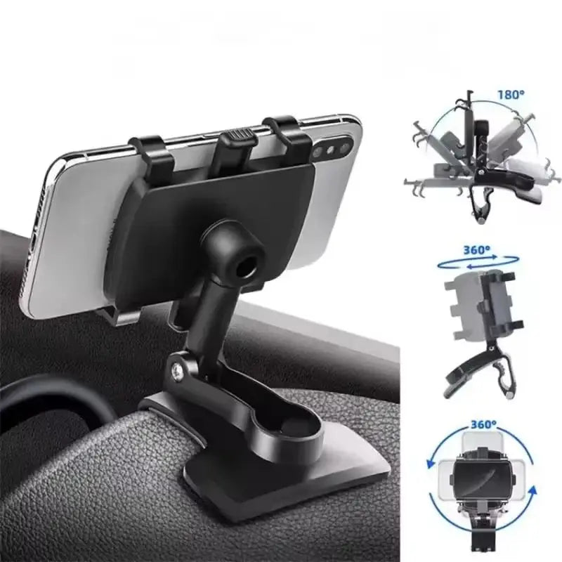 Universal Car Phone Holder Stand Dashboard Car Clip Mount GPS Bracket Car Mobile Phone Support in Car For iPhone Xiaomi Samsung