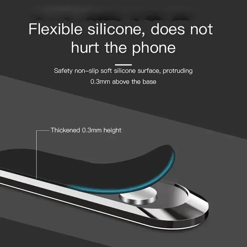 Magnetic Car Phone Holder Stand Universal Car Mount Mobile Cellphone GPS Support in Car Bracket for iPhone Huawei Samsung Xiaomi