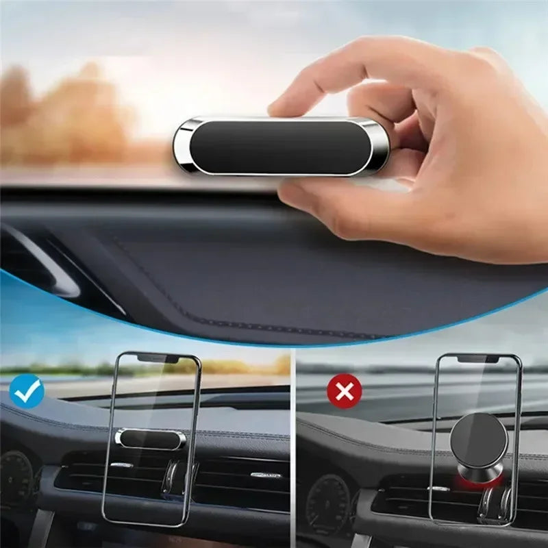 Magnetic Car Phone Holder Stand Universal Car Mount Mobile Cellphone GPS Support in Car Bracket for iPhone Huawei Samsung Xiaomi