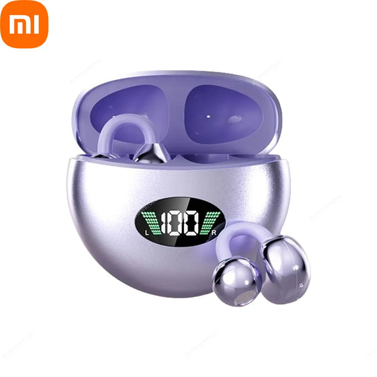 Xiaomi Wireless Bluetooth Clip-on Earphones High Sound Quality Long Battery Headphones Life Perfect for Sports Active Lifestyle