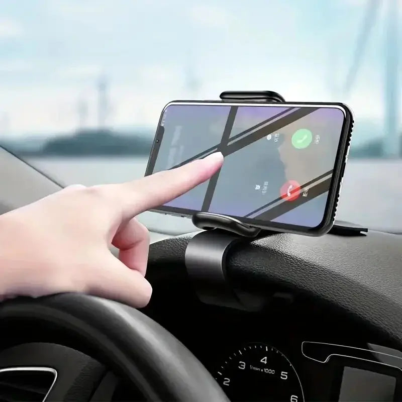 Universal Car Phone Holder Stand Dashboard Car Clip Mount GPS Bracket Car Mobile Phone Support in Car For iPhone Xiaomi Samsung