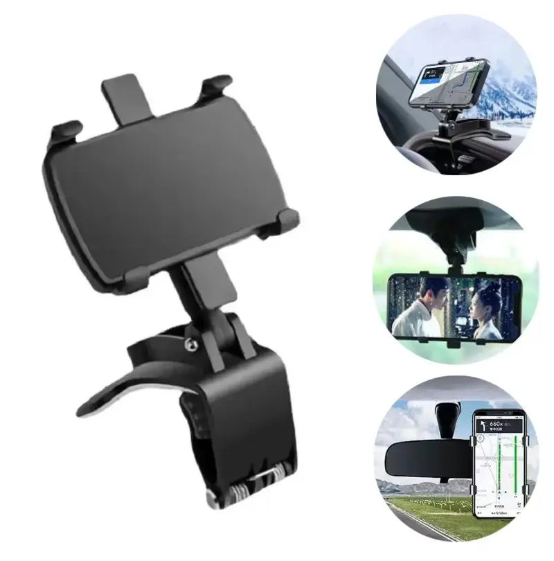 Universal Car Phone Holder Stand Dashboard Car Clip Mount GPS Bracket Car Mobile Phone Support in Car For iPhone Xiaomi Samsung