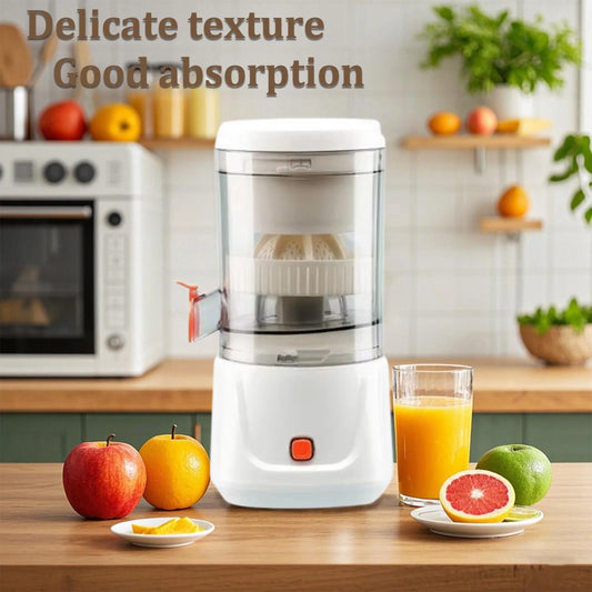 1pc-Rechargeable portable juicer, refreshing juice extraction.